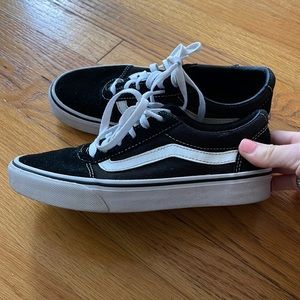 Black Van Suede Sneakers